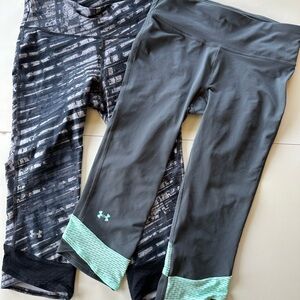 Under Armour Womens cropped Leggings size small
